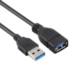 1.5m High Speed USB 3.0 Male to Female Retractable Spring Extension Cable - Image 4