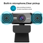 HXSJ S5 1080P Adjustable HD Video Webcam PC Camera with Microphone - Image 5