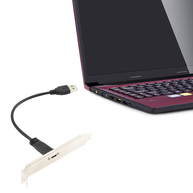PC1439_4.webp USB-C / Type-C Female to USB 3.0 Male Computer Expansion Chassis Cable with Baffle - Image 5
