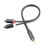 3686MFF-03 RCA Male to Dual RCA Female Audio Adapter Cable - Image 2