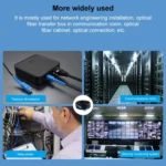 Triple Steel Wire Long Range Outdoor Fiber Optic Drop Cable Patch Jumper with SC Connector, Cable Length: 300m - Image 7