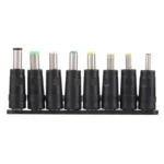 5.5x2.1mm Female to Multiple Male Interfaces 8 in 1 Power Adapters Set for HP / Sony / Acer / ASUS / DELL Laptop Notebook - Image 2