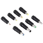 5.5x2.1mm Female to Multiple Male Interfaces 8 in 1 Power Adapters Set for HP / Sony / Acer / ASUS / DELL Laptop Notebook - Image 5
