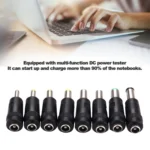 5.5x2.1mm Female to Multiple Male Interfaces 8 in 1 Power Adapters Set for HP / Sony / Acer / ASUS / DELL Laptop Notebook - Image 7
