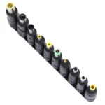5.5x2.1mm Female to Multiple Male Interfaces 10 in 1 Power Adapters Set for IBM / HP / Sony / Toshiba / Lenovo / ASUS / Samsung / DELL Laptop Notebook - Image 3
