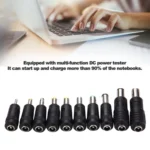 5.5x2.1mm Female to Multiple Male Interfaces 10 in 1 Power Adapters Set for IBM / HP / Sony / Toshiba / Lenovo / ASUS / Samsung / DELL Laptop Notebook - Image 7