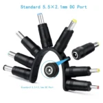 12 in 1 DC Power Cord USB Multi-Function Interchange Plug USB Charging Cable(Black) - Image 3