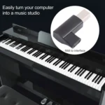 USB-C / Type C Female to USB 2.0 B MIDI Male Adapter for Electronic Instrument / Printer / Scanner / Piano - Image 6