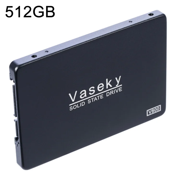 Vaseky V800 512GB 2.5 inch SATA3 6GB/s Ultra-Slim 7mm Solid State Drive SSD Hard Disk Drive for Desktop, Notebook