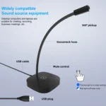Yanmai G22 USB Desktop Computer Microphone - Image 6