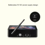 PiPo X8 Pro TV Box Style Mini PC, 4GB + 64GB, 7 inch Windows 10, Intel Celeron N4020 Dual Core, Support TF Card / Bluetooth / WiFi / LAN / HDMI, US/EU Plug - Image 6
