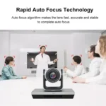 YANS YS-H20U USB HD 1080P Wide-Angle Video Conference Camera with Remote Control, US Plug - Image 8