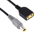 7.9x5.5mm Male to Small Square (Second Generation) Female Interfaces Power Adapter for Laptop Notebook, Length: 10cm - Image 4