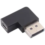 8K DisplayPort Male to Mini DisplayPort Female Elbow Adapter - Image 3