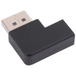 8K DisplayPort Male to Mini DisplayPort Female Elbow Adapter - Image 4