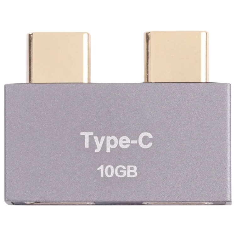 PC1643_1.webp Double USB-C / Type-C Male to Double USB-C / Type-C Female Adapter - Image 2