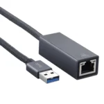 USB 3.0 AM to RJ45 Gigabit Adapter Cable, Length: 20cm - Image 2