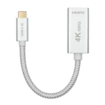 USB 3.1 Type-C Male to HDMI Female Video Adapter Cable, Length: 20cm - Image 2