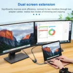 USB 3.1 Type-C Male to HDMI Female Video Adapter Cable, Length: 20cm - Image 6