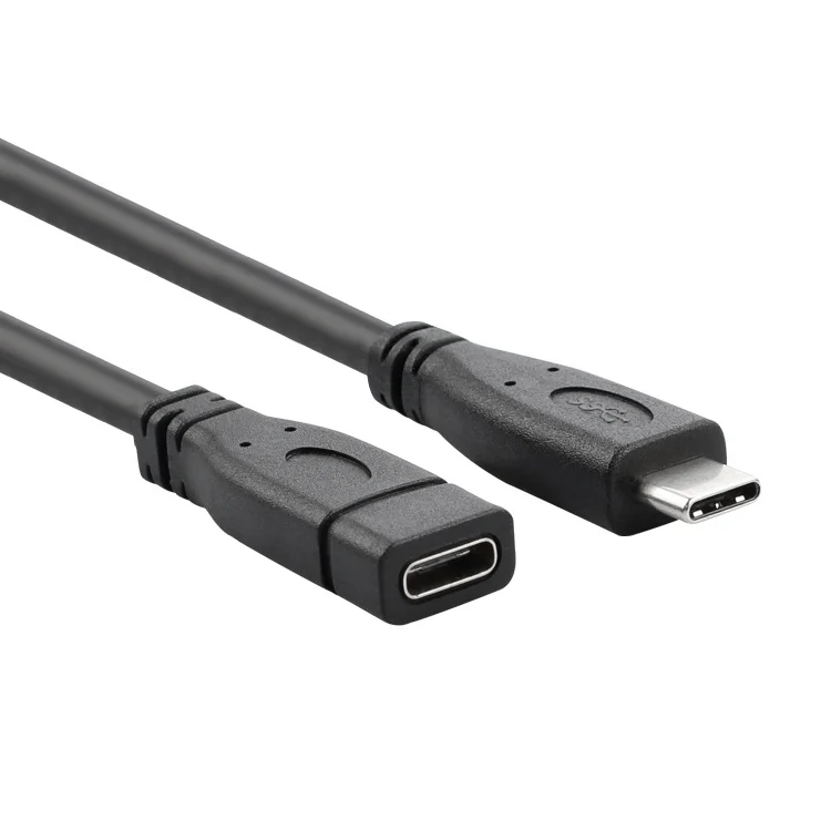 PC16618_2.webp USB 3.1 Type-C / USB-C Male to Type-C / USB-C Female Gen2 Adapter Cable, Length: 20cm - Image 3