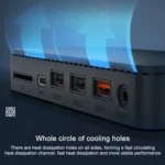 Onten OT-65002 12 in 1 Multifunctional Type-C + USB + RJ45 + HDMI Docking Station - Image 12