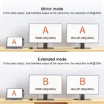 Onten OT-65002 12 in 1 Multifunctional Type-C + USB + RJ45 + HDMI Docking Station - Image 5