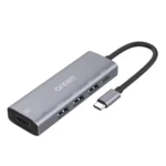 Onten OT-95123 5 in 1 Multifunctional Type-C + USB + HDMI Docking Station, Cable Length: 145mm