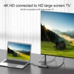 Onten OT-95123 5 in 1 Multifunctional Type-C + USB + HDMI Docking Station, Cable Length: 145mm - Image 9