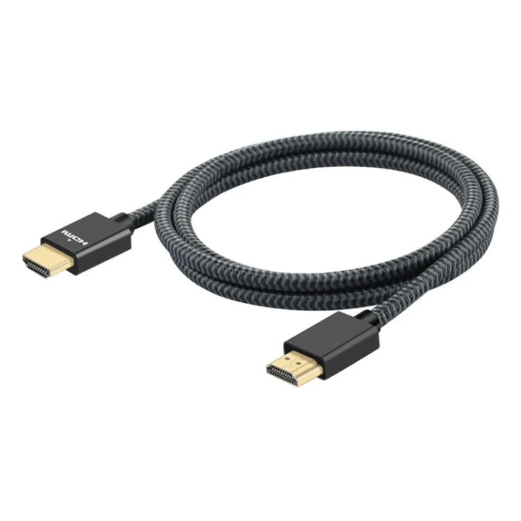 PC1674B_2.webp ULT-unite Gold-plated Head HDMI 2.0 Male to Male Nylon Braided Cable, Cable Length: 1.2m - Image 6