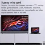 ULT-unite Gold-plated Head HDMI 2.0 Male to Male Nylon Braided Cable, Cable Length: 2m - Image 3