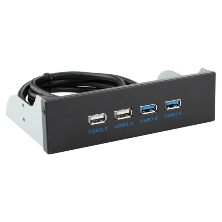 PC1688_3.webp 2 x USB 3.0 + 2 x USB 2.0 Optical Drive Front Panel - Image 4