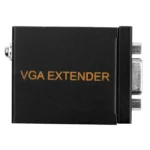 VGA Signal to RJ45 Signal Extender Transmitter + Receiver Converter Ethernet Cable, Transmission Distance: 60m - Image 2