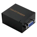 VGA Signal to RJ45 Signal Extender Transmitter + Receiver Converter Ethernet Cable, Transmission Distance: 60m - Image 4