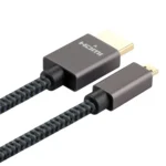 ULT-unite Gold-plated Head HDMI Male to Micro HDMI Male Nylon Braided Cable, Cable Length: 2m - Image 5