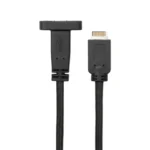 USB 3.1 Type-E to USB-C / Type-C Back Baffle Cable