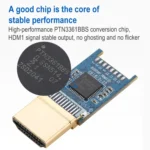 1080P 60Hz Mini DisplayPort to HDMI Cable, Cable Length:2m - Image 4