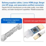 1080P 60Hz Mini DisplayPort to HDMI Cable, Cable Length:2m - Image 5