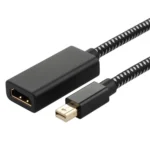 Mini DP to 1080P HD HDMI PP Yarn Woven Net Adapter Cable - Image 2