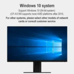 COMFAST CF-AX180 1800Mbps PCI-E Bluetooth 5.2 Dual Frequency Gaming WiFi 6 Wireless Network Card without Heat Sink - Image 6