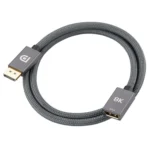Mini DP1.4 8K 60Hz Male to Female DisplayPort Cable - Image 2