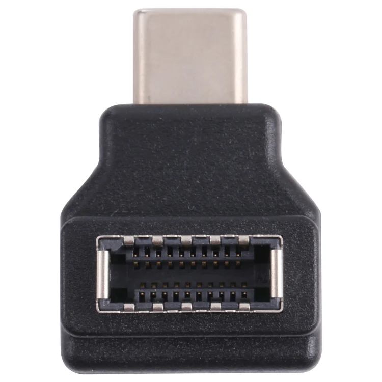 PC1825_3.webp Type-E Female 90 Degrees Elbow to USB-C / Type-C Male Computer Host Adapter - Image 4