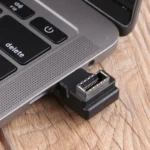 Type-E Female 90 Degrees Elbow to USB-C / Type-C Male Computer Host Adapter - Image 7