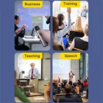 ASiNG A9 32GB Green Light Multifunctional PPT Touch Laser Page Turning Pen Wireless Presenter - Image 6