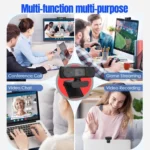 HA501 USB 5M 2.5K Rotate 360 Degrees Auto-focus Camera With Microphone - Image 7