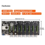 BTC-D37 System Configuration Professional Mining Motherboard - Image 4