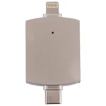 4 in 1 8 Pin + USB-C / Type-C Male to USB 3.0 + USB Female OTG Card Reader - Image 3