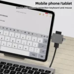 4 in 1 8 Pin + USB-C / Type-C Male to USB 3.0 + USB Female OTG Card Reader - Image 7