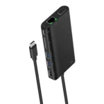 Onten 9591BD 8 in 1 USB-C / Type-C to PD USB-C / Type-C Charging + 100M Ethernet Port + Dual USB 3.0 + HDMI + VGA + SD Card Slot + 3.5mm AUX HUB - Image 5