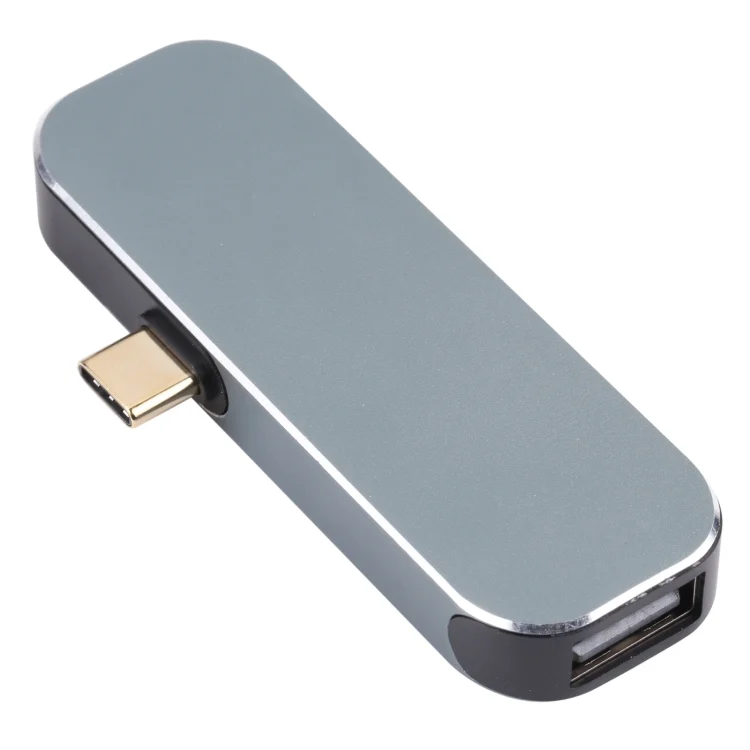 PC1927_1.webp 5 in 1 USB-C / Type-C Male to Dual USB-C / Type-C + Dual USB + USB 3.0 Female Adapter - Image 2