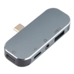 5 in 1 USB-C / Type-C Male to Dual USB-C / Type-C + 3.5mm AUX + USB 3.1 + USB Female Adapter - Image 3